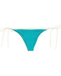 Mc2 Saint Barth - Slip bikini Marielle con logo - Lyst