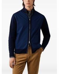 Hackett - Hybrid Zip-Up Jacket - Lyst