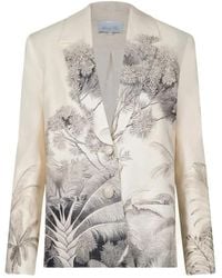 Johanna Ortiz - Rock The Plan Tropical-Print Jacket - Lyst