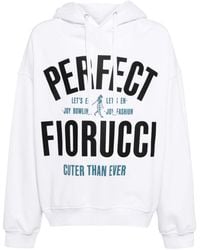 Fiorucci - Perfect -Print Cotton Hoodie - Lyst