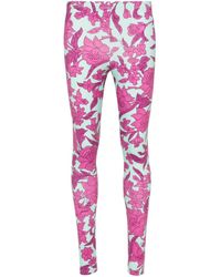 La DoubleJ - Floral-print Mid-rise leggings - Lyst