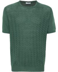Boglioli - Knitted Linen T-shirt - Lyst