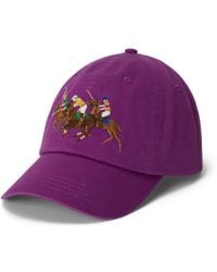 Polo Ralph Lauren - Pony-Embroidered Baseball Cap - Lyst