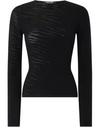 Roberto Cavalli - Top A Maniche Lunghe - Lyst