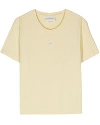 Maison Kitsuné - Fox-motif Cotton T-shirt - Lyst