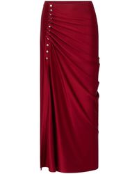 Rabanne - Jersey Maxi-Rok - Lyst