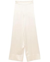 JOSEPH - Pantalon Palazzo À Taille Élastiquée Dijon - Lyst