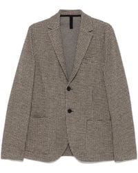 Harris Wharf London - Blazer Con Motivo Pied-De-Poule - Lyst