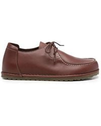 Birkenstock - Utti Lace Natural Leather Shoes - Lyst