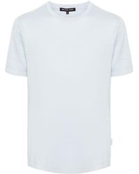 Michael Kors - Round-neck Ribbed-knit T-shirt - Lyst