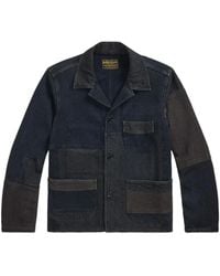RRL - Patchwork Utility Jacket - Lyst