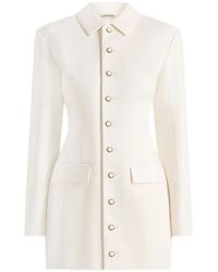 Manière De Voir - Amelie Hourglass Button Up Blazer Dress - Lyst