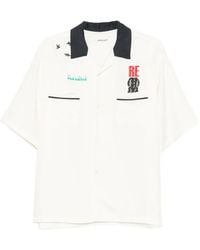 Undercover - Contrast-Collar Shirt - Lyst