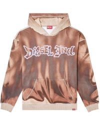 DIESEL - Boxt-Hood-Show Print Hoodie - Lyst