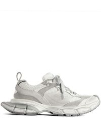Balenciaga - Grey 3xl Panelled Sneakers - Lyst
