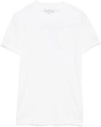 Vince - Short-Sleeve Mock-Neck T-Shirt - Lyst