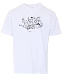 Edmmond Studios - Scalextric Graphic-Print Crew-Neck T-Shirt - Lyst
