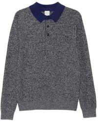 Paul Smith - Wool Polo Shirt - Lyst