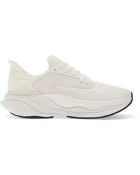 Clarks - Pace Panelled Lace-Up Sneakers - Lyst