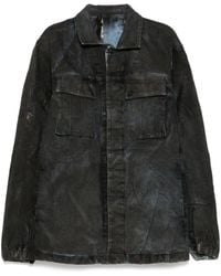 Boris Bidjan Saberi - Chaqueta con cierre con botones - Lyst