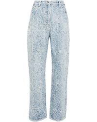 IRO - Embroidered Loose-fit Jeans - Lyst