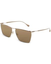 Jil Sander - Wireframe Geometric-Frame Sunglasses - Lyst