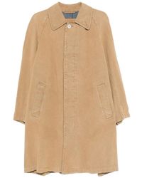 MM6 by Maison Margiela - Button-Up Coat - Lyst