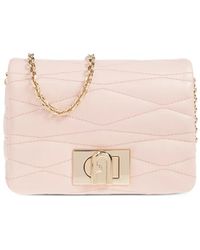 Furla - Mini 1927 Quilted Chain-Strap Cross Body Bag - Lyst