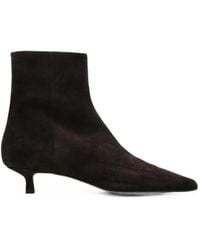 Aeyde - Sofie Calf Suede Ankle Boots - Lyst
