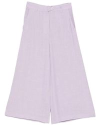 Love Moschino - Pantalon Ample À Patch Logo - Lyst