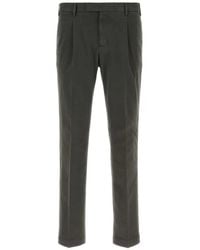 PT Torino - Pleated Belt-Loop Trousers - Lyst