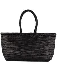 Dragon Diffusion - Big Triple Jump Woven Leather Tote Bag - Lyst