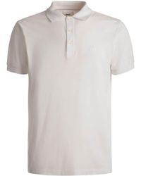 Bally - Button-fastening Cotton Polo Shirt - Lyst
