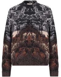 Laneus - Crew-Neck Sweater - Lyst