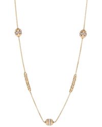 Officina Bernardi - 18Kt Ophidia Diamond Necklace - Lyst