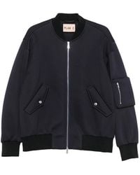 Plan C - Chaqueta Bómber Con Cremallera - Lyst