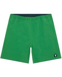 Aape By A Bathing Ape - Bermudas con parche del logo - Lyst