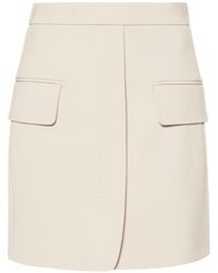 Max Mara - A-line Wool-blend Miniskirt - Lyst