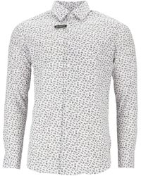 Scotch & Soda - Overhemd Met Bloemenprint - Lyst