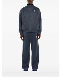 Off-White c/o Virgil Abloh - Staff Script Relaxed Track Jacket - Lyst