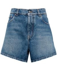 Off-White c/o Virgil Abloh - Pantalones vaqueros cortos - Lyst