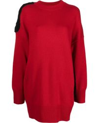 Krizia - Cut-Out Detail Virgin Wool-Cashmere Jumper - Lyst