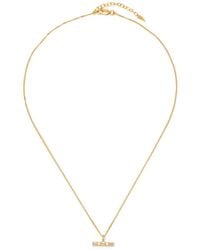Missoma - X Lucy Williams T-Bar-Detail Necklace - Lyst
