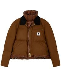 Sacai Carhartt Wipエディション マキシワンピース ブラック | Lyst