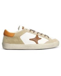 AMA BRAND - Suede-Panelled Star-Patch Sneakers - Lyst