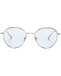 TOTEME - Logo-Engraved Round-Frame Sunglasses - Lyst
