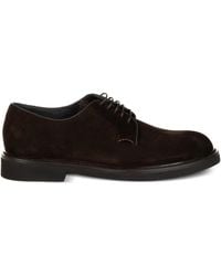 Neil Barrett - Lace-Up Suede Derby Shoes - Lyst