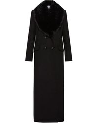 Rebecca Vallance - Double-breasted Wool Coat - Lyst