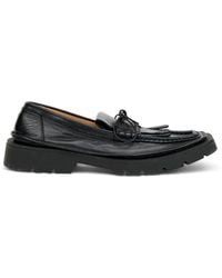 Maison Margiela - Fringed Leather Loafers - Lyst