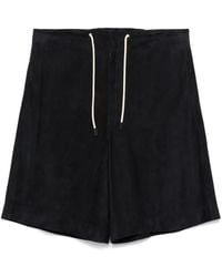 Emporio Armani - スエード ショートパンツ - Lyst